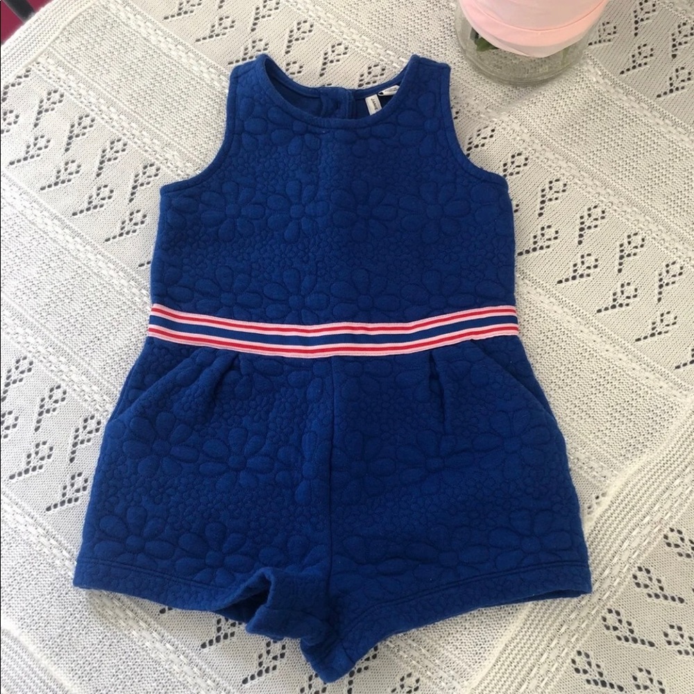 Blue romper